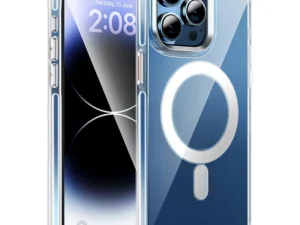 HOCO AS3 Amber case compatible with MagSafe for IPHONE 15 PRO MAX transparent black