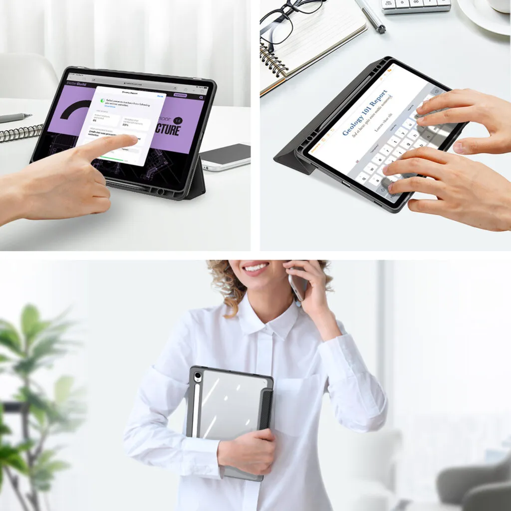 DUX DUCIS case TOBY with pencil storage for SAMSUNG Tab S9 black - Image 2