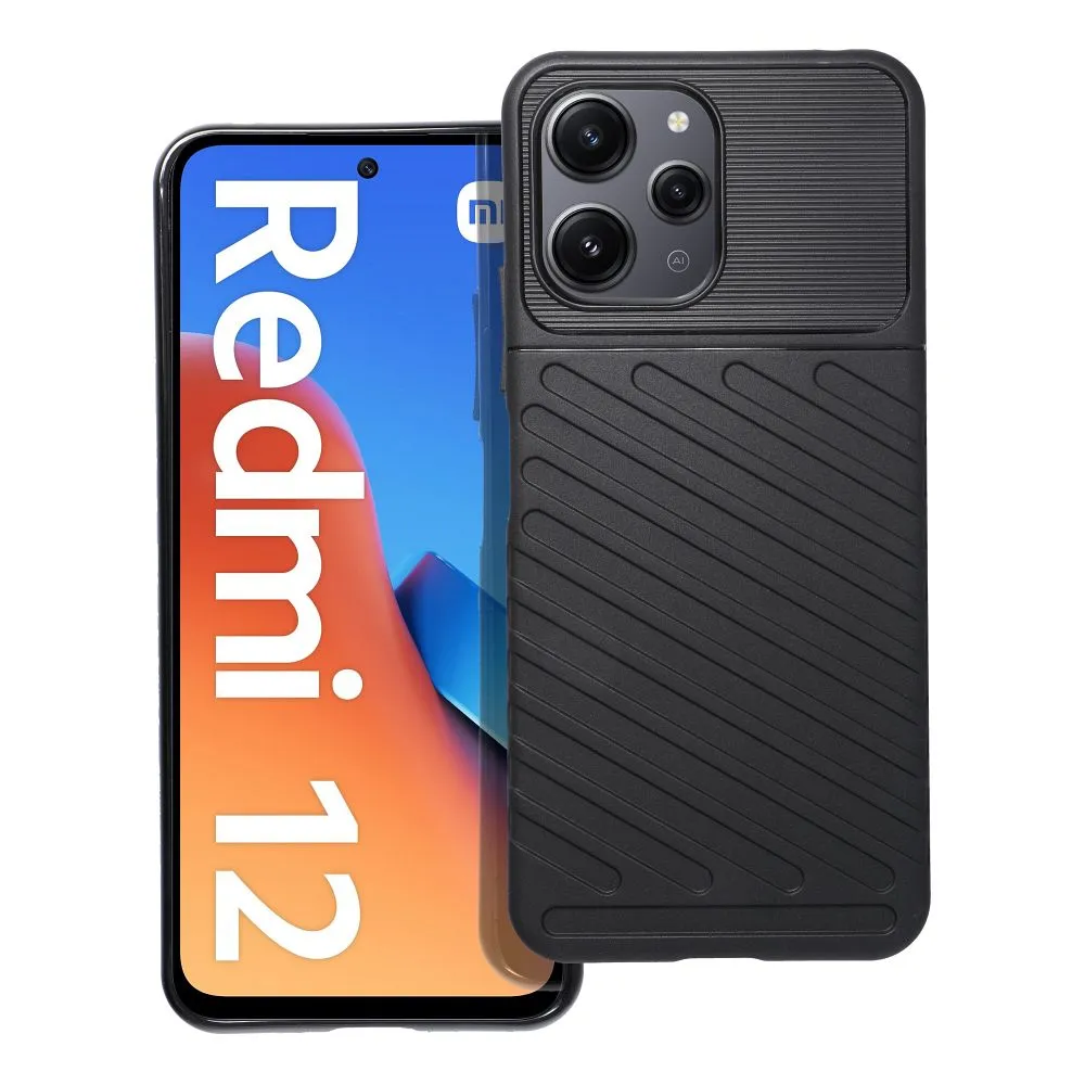 THUNDER case for XIAOMI Redmi 12 4GC black