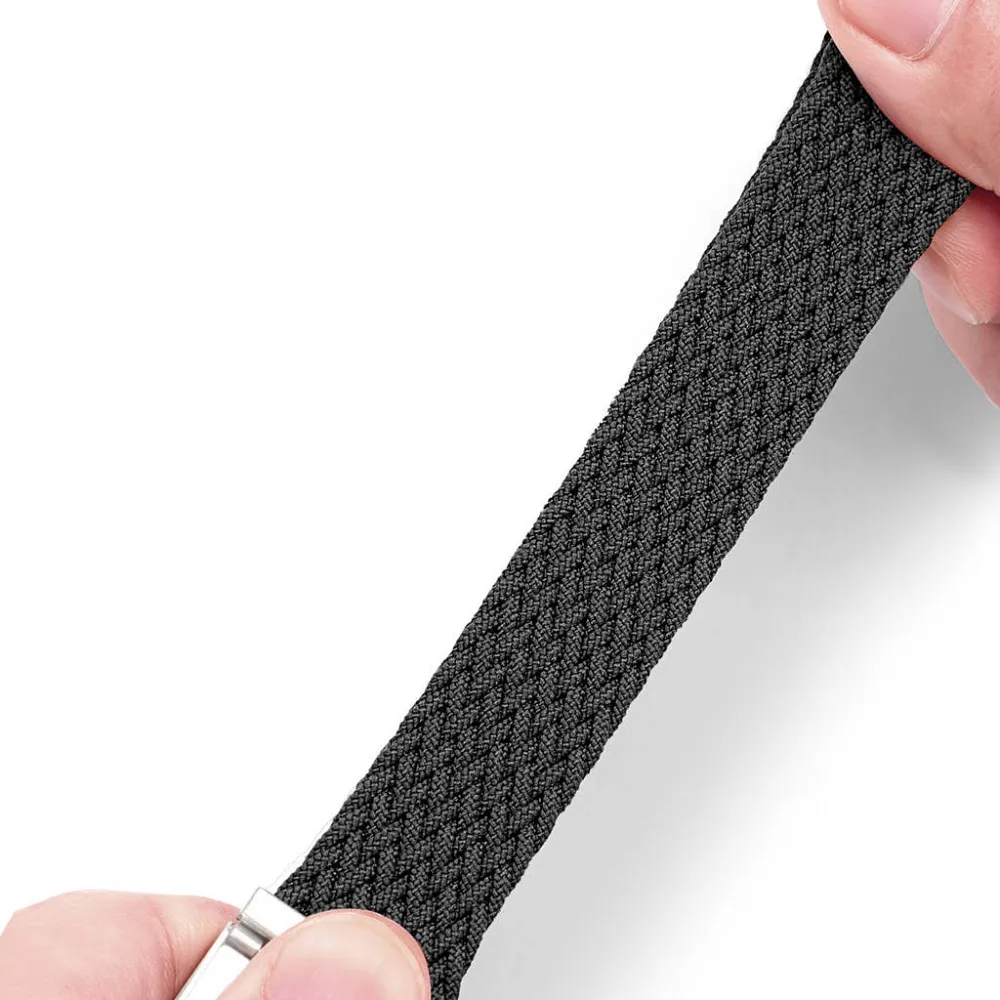 DUX DUCIS strap MIXTURE II stretchable braided for Apple Watch 38 / 40 / 41 mm black - Image 5