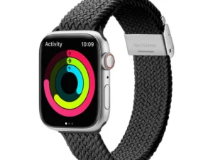 DUX DUCIS strap MIXTURE II stretchable braided for Apple Watch 38 / 40 / 41 mm black