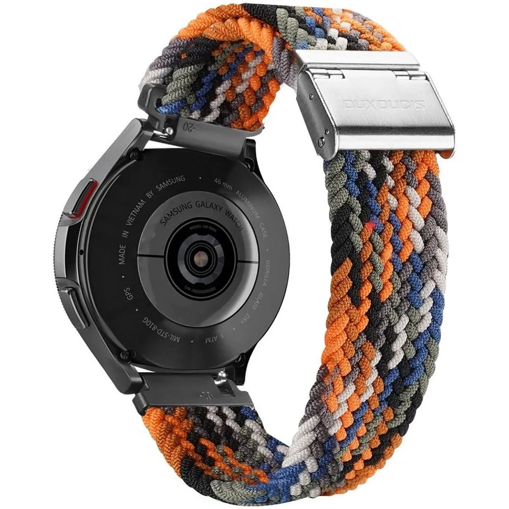 DUX DUCIS strap MIXTURE II stretchable braided 20 mm camo - Image 2