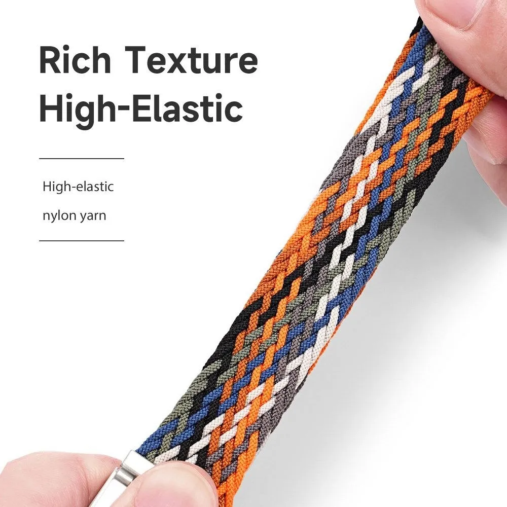 DUX DUCIS strap MIXTURE II stretchable braided 20 mm camo - Image 6