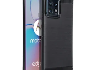 CARBON case for MOTOROLA EDGE 40 Pro black