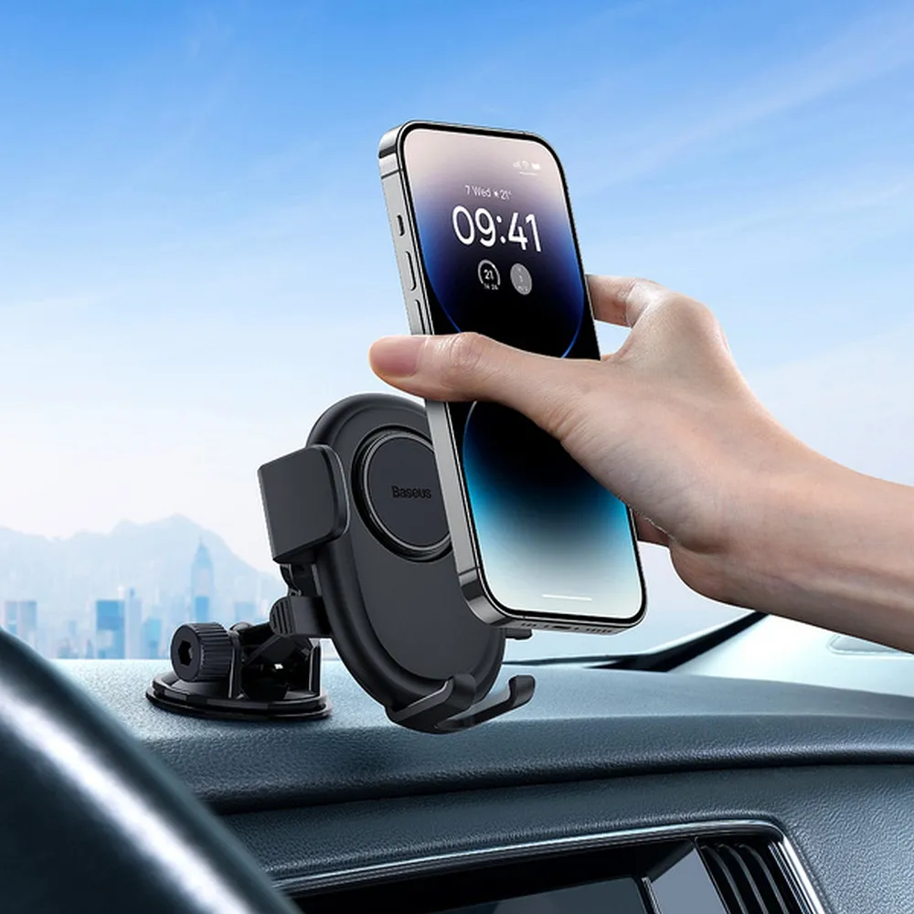 BASEUS automatic car holder for console C40351700111-00 black - Image 9