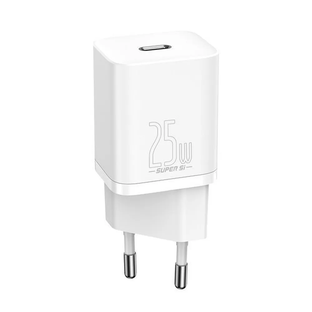BASEUS charger Type C + cable Type C to Type C PD QC3.0 3A 25W TZCCSUP-L02 white - Image 5