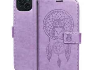 MEZZO Book case for IPHONE 15 Plus dreamcatcher purple
