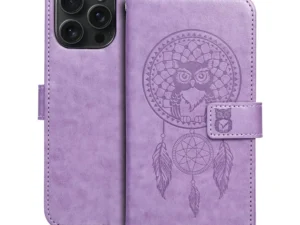 MEZZO Book case for IPHONE 15 Pro Max dreamcatcher purple