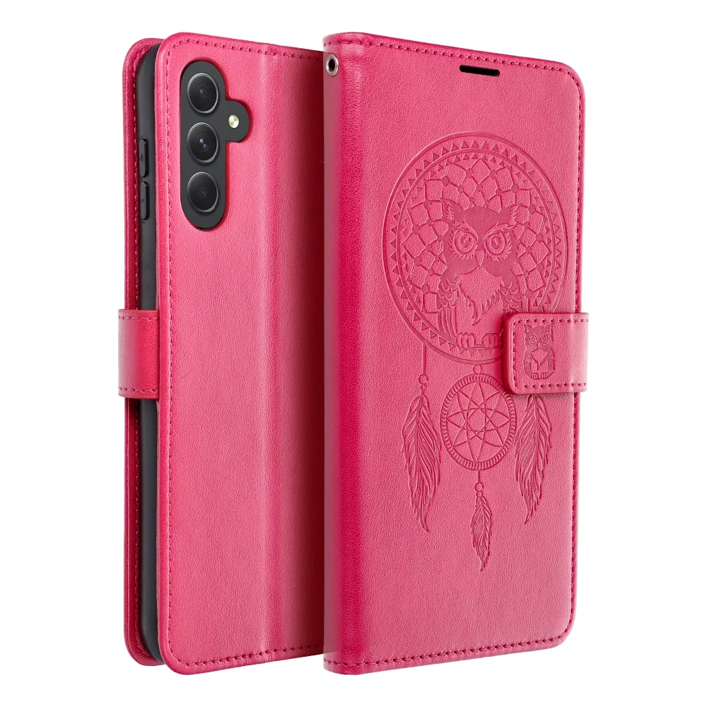 MEZZO Book case for SAMSUNG A14 4G / A14 5G dreamcatcher magenta - Image 2
