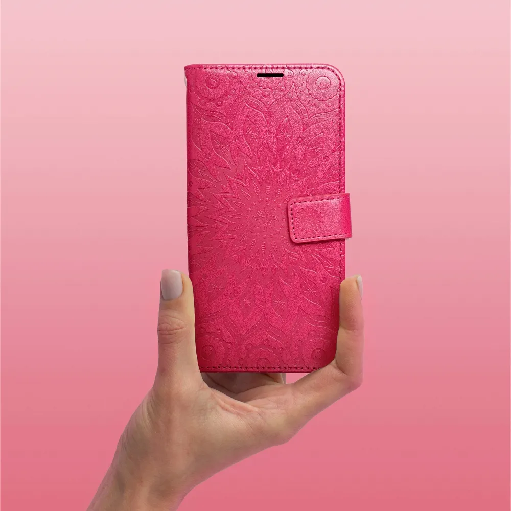 MEZZO Book case for XIAOMI Redmi Note 12 Pro 5G mandala magenta - Image 7