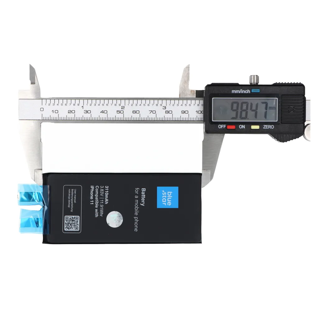 BLUE STAR HQ battery without BMS for IPHONE 11 3110 mAh - Image 13
