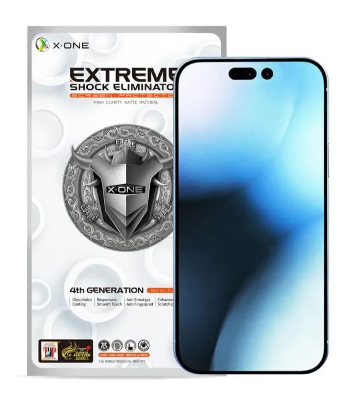 X-ONE Extreme Shock Eliminator 4th gen. Privacy - for iPhone 15 Pro - Image 3