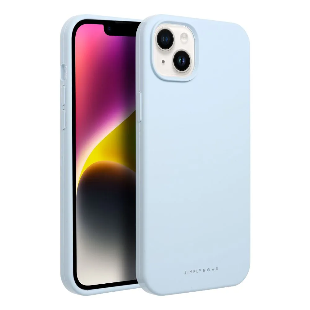 Roar Cloud-Skin Case - for iPhone 14 Light Blue - Image 7