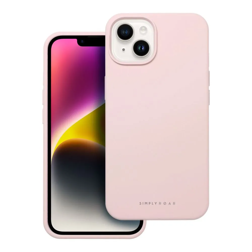 Roar Cloud-Skin Case - for iPhone 14 Light Pink - Image 5