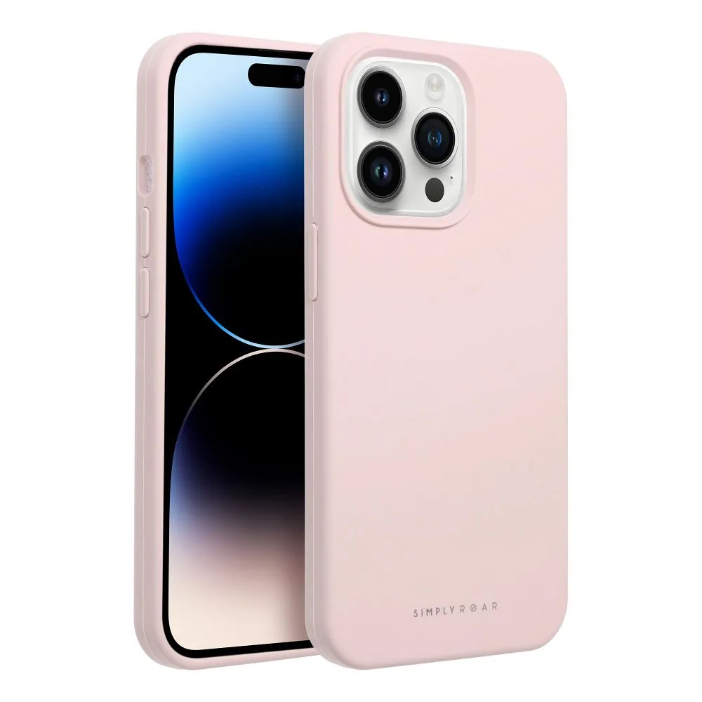 Roar Cloud-Skin Case - for iPhone 14 Pro Max Light Pink - 14. kép