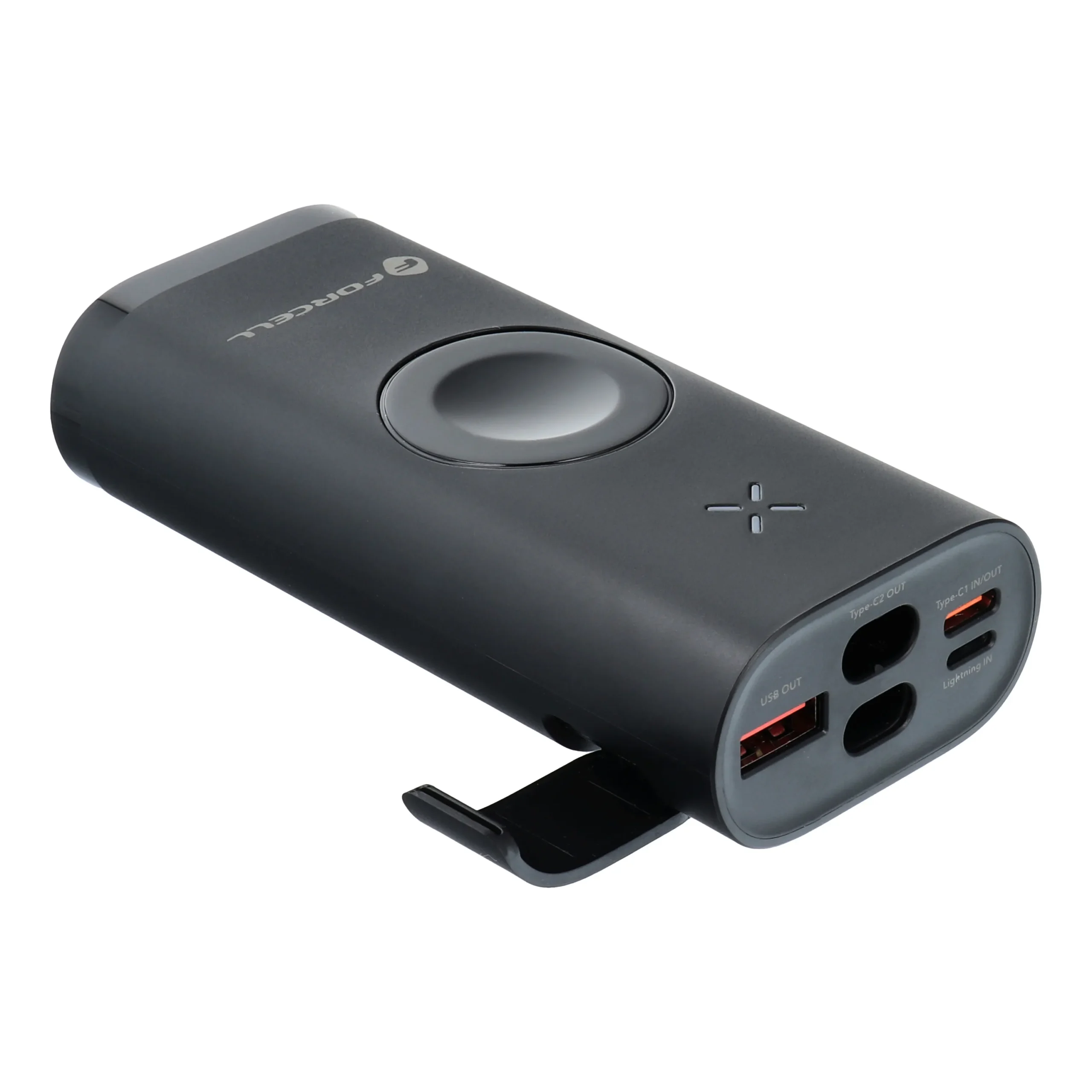 FORCELL F-ENERGY F10k1 powerbank compatible with Apple Watch PD QC3.0 5A 22,5W 10 000 mAh black - Image 5