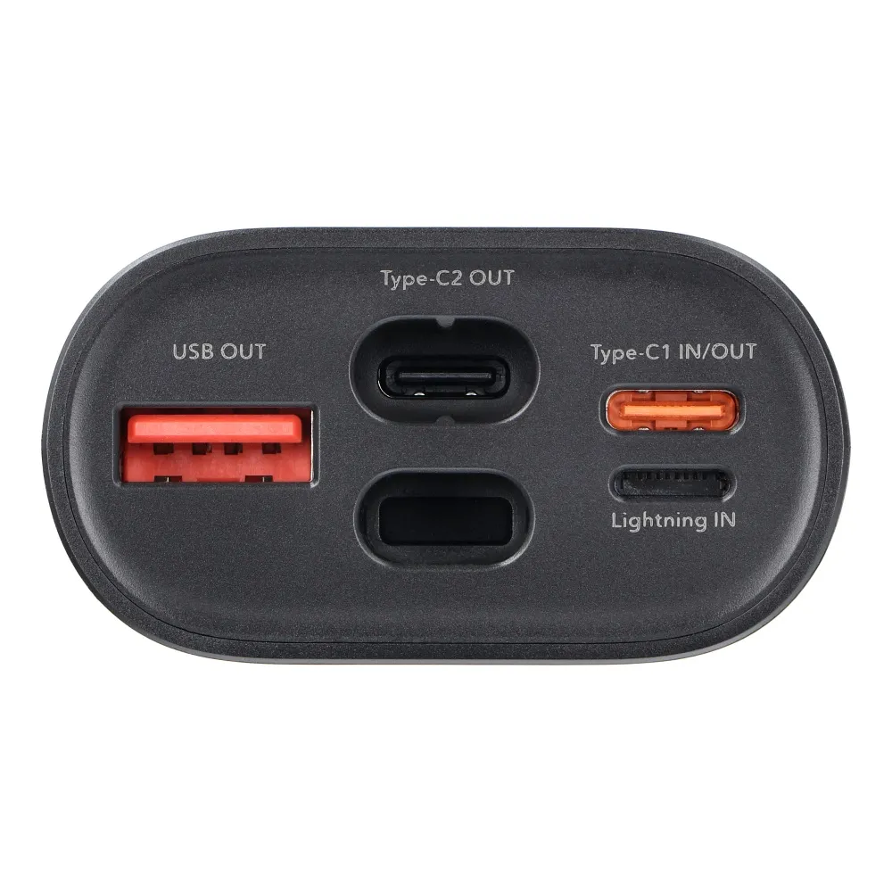 FORCELL F-ENERGY F10k1 powerbank compatible with Apple Watch PD QC3.0 5A 22,5W 10 000 mAh black - Image 7