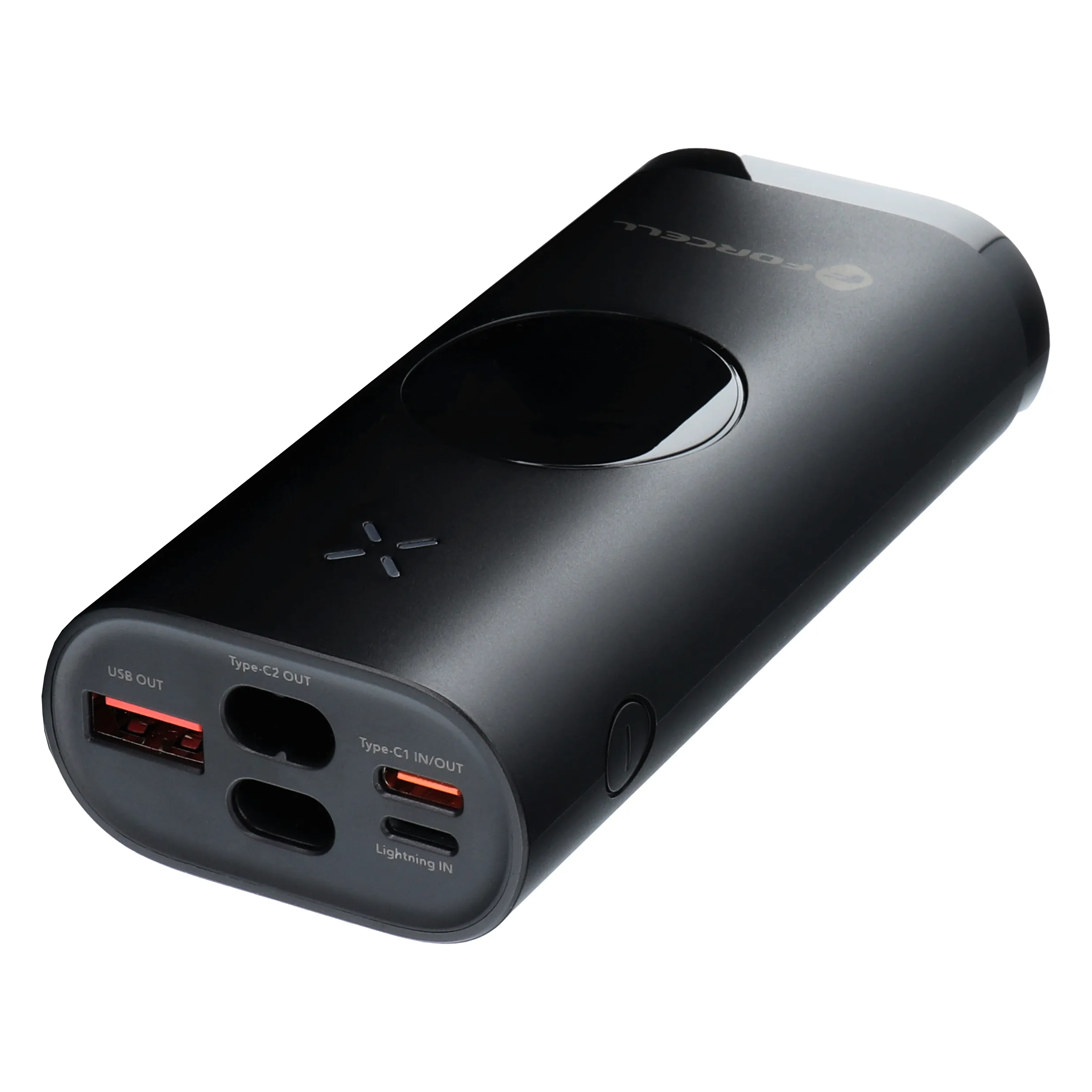 FORCELL F-ENERGY F10k1 powerbank compatible with Apple Watch PD QC3.0 5A 22,5W 10 000 mAh black - Image 3