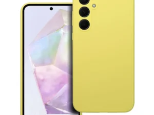 Case SILICONE 2mm for SAMSUNG A35 5G lemon