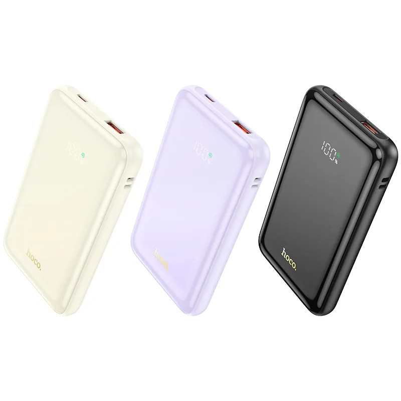HOCO powerbank 10 000 mAh PD QC3.0 3A 22,5W Q21 white - Image 4