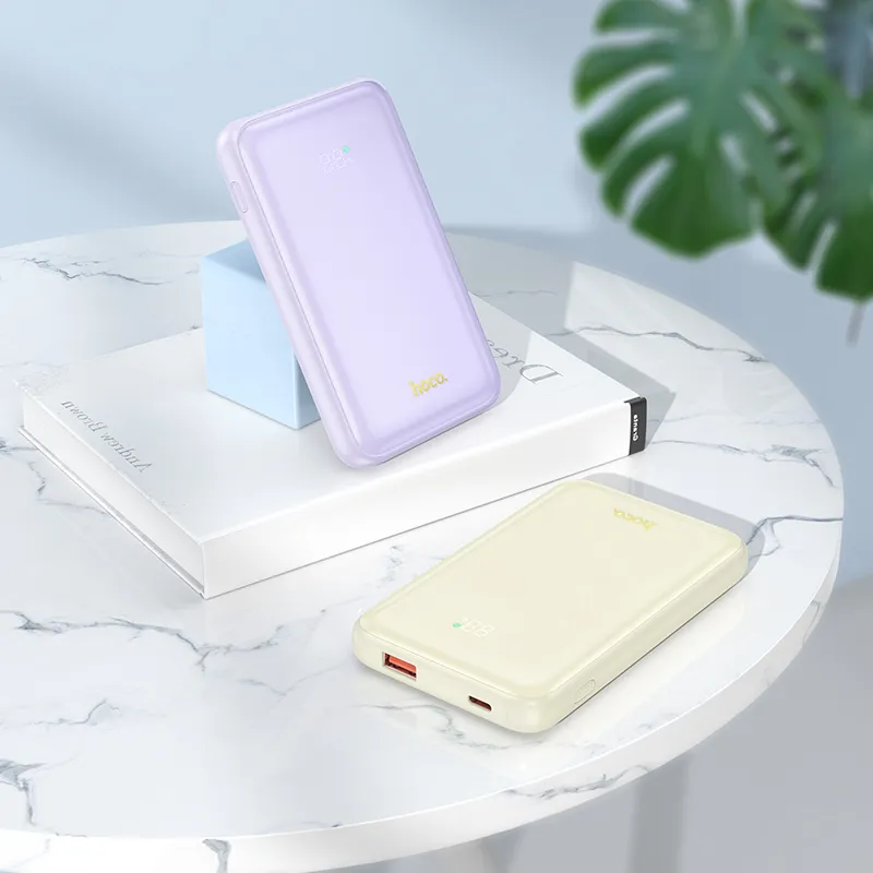 HOCO powerbank 10 000 mAh PD QC3.0 3A 22,5W Q21 white - Image 3