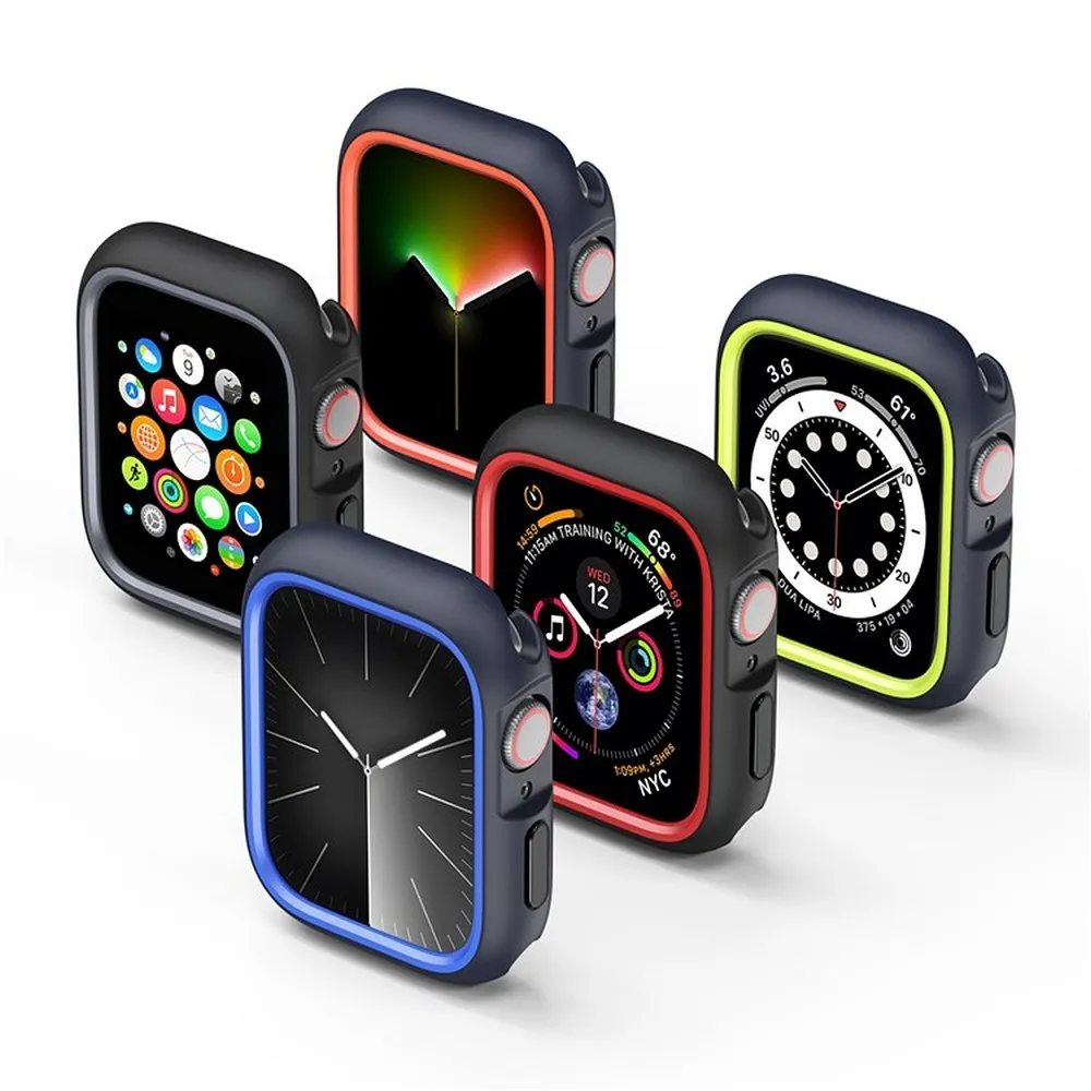 DUX DUCIS case BAMO for Apple Watch 7 / 8 / 9 45 mm black grey - Image 10