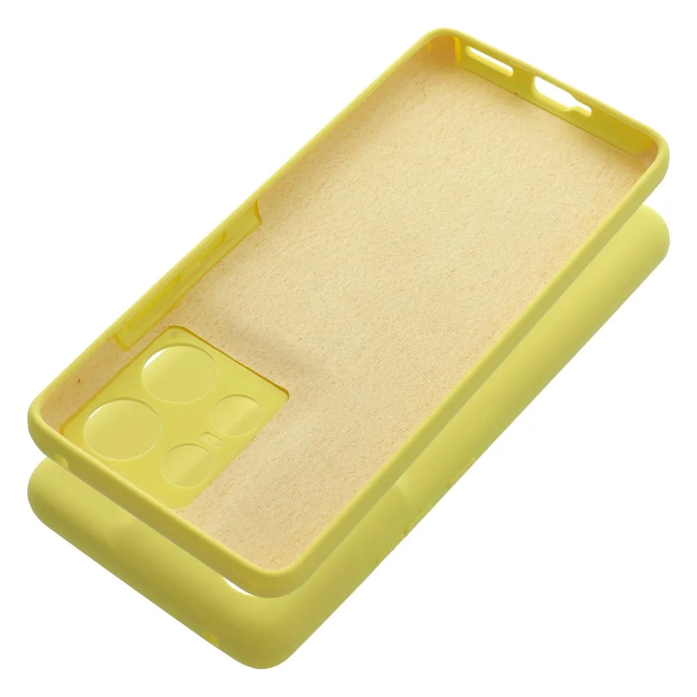 Case SILICONE 2mm for MOTOROLA EDGE 50 Pro lemon - Image 2