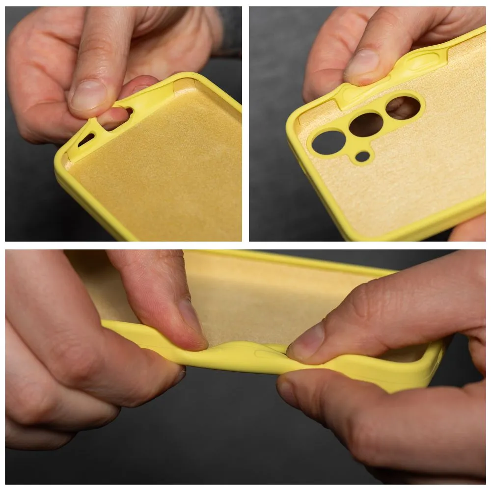 Case SILICONE 2mm for MOTOROLA EDGE 50 Pro lemon - Image 4
