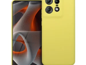 Case SILICONE 2mm for MOTOROLA EDGE 50 Pro lemon