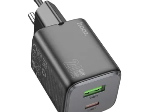 HOCO charger USB A + Type C PD QC 3A 20W N41 black