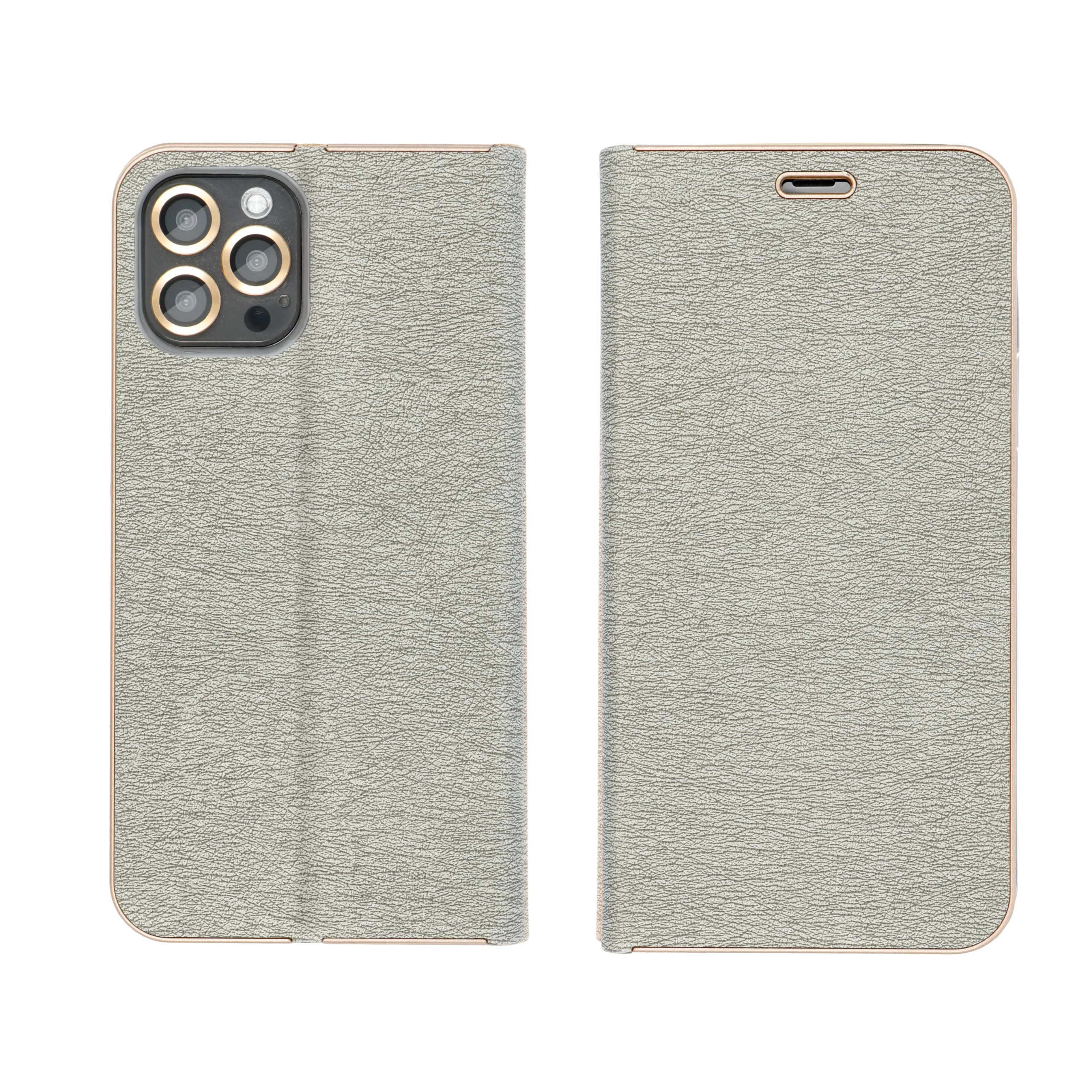 LUNA Book Gold for XIAOMI Redmi NOTE 13 PRO 5G silver - Image 3