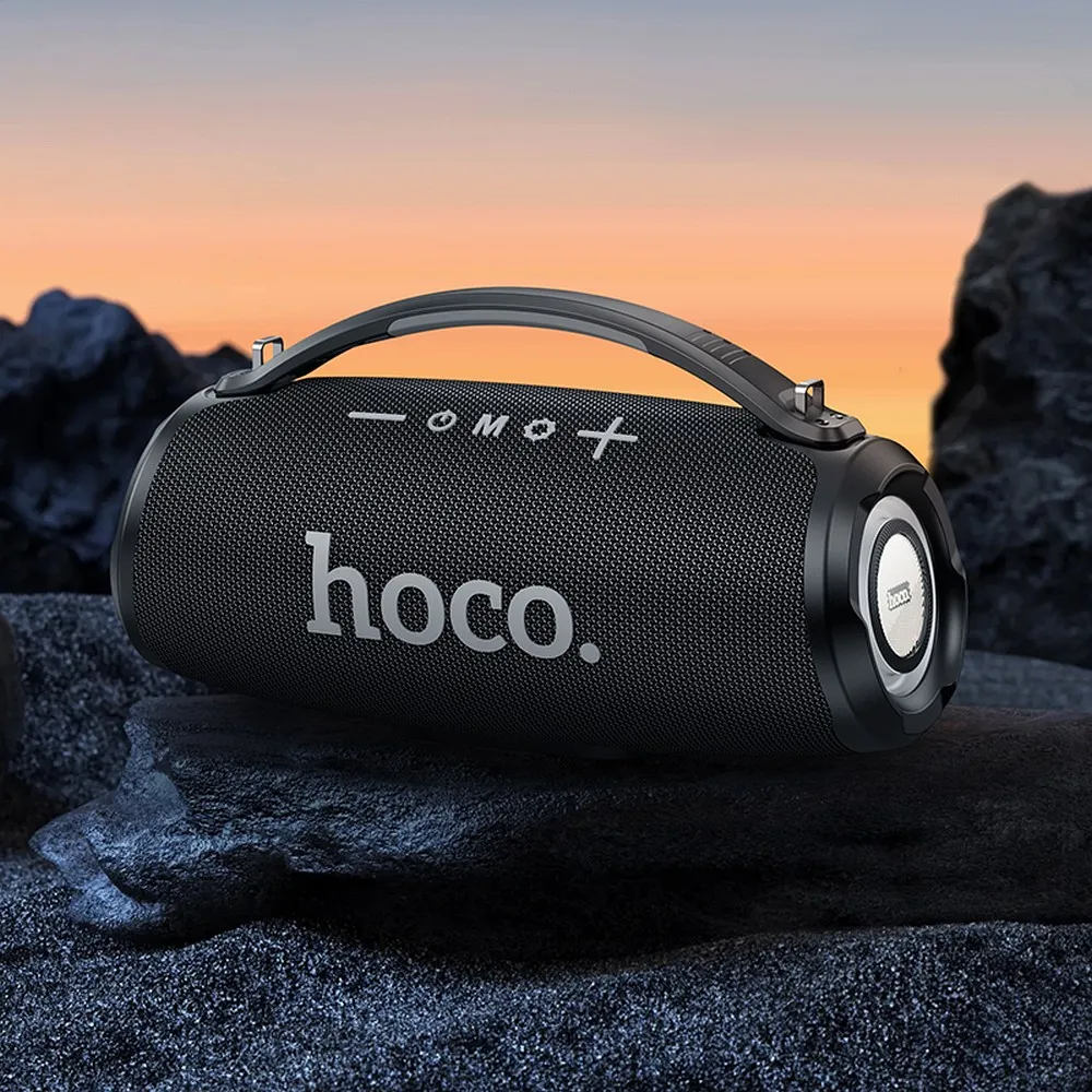 HOCO wireless speaker bluetooth HA4 black - Image 4