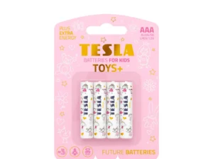 TESLA alkaline battery R3 (AAA) TOYS+ GIRL [4x120] 4 pcs