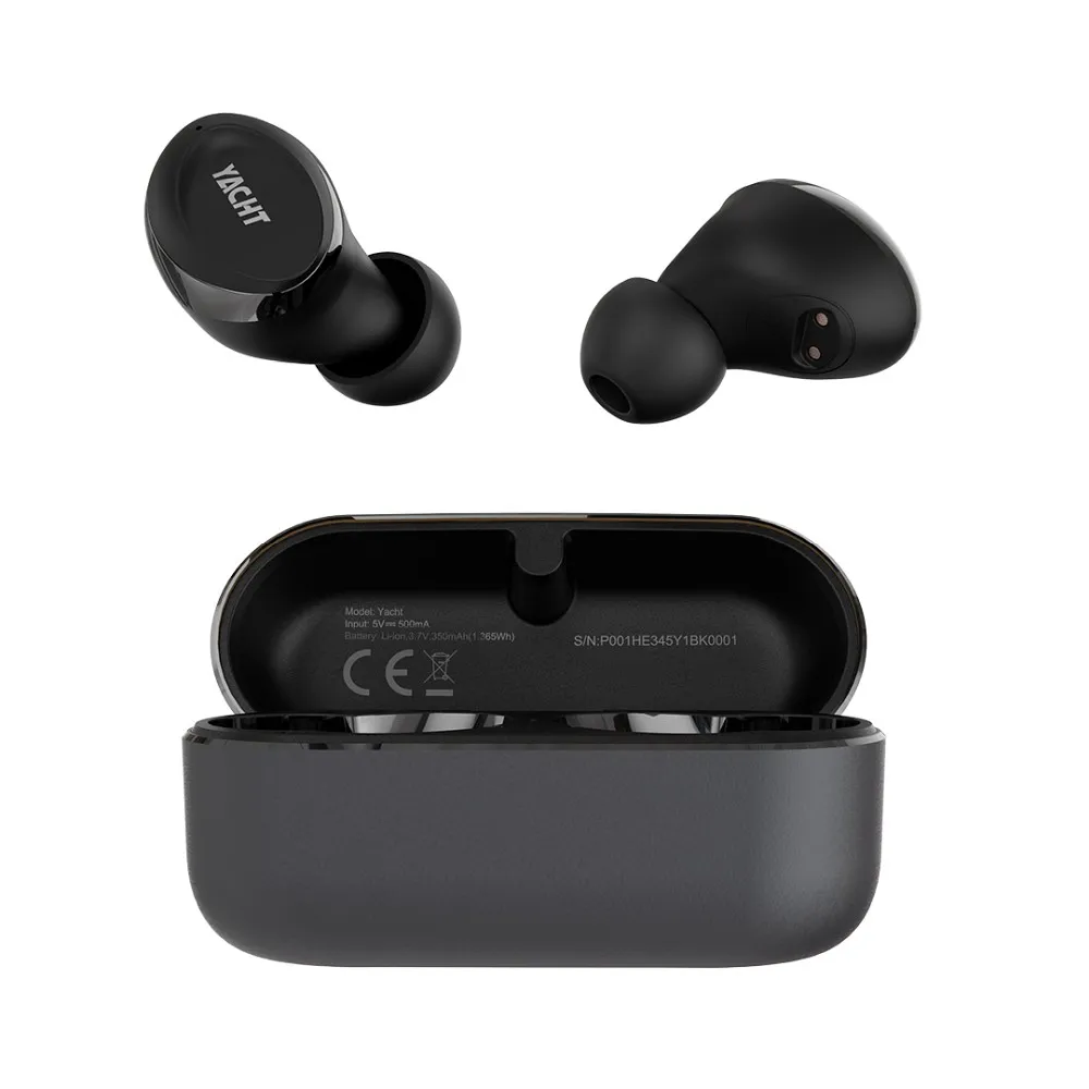 HIFUTURE wireless earphones bluetooth TWS YACHT HiFi TWS black