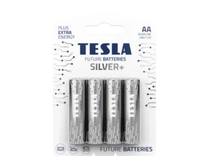 TESLA alkaline battery R6 (AA) SILVER+ [4x120] 4 pcs