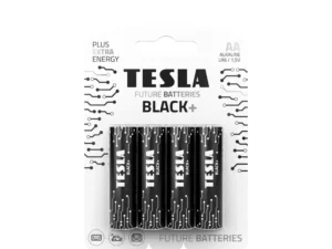 TESLA alkaline battery R6 (AA) BLACK+ [4x120] 4 pcs