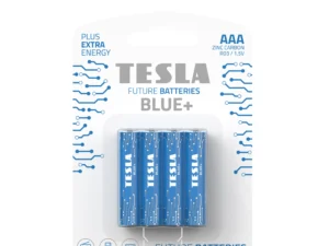 TESLA alkaline battery R3 (AAA) BLUE+ [4x120] 4 pcs
