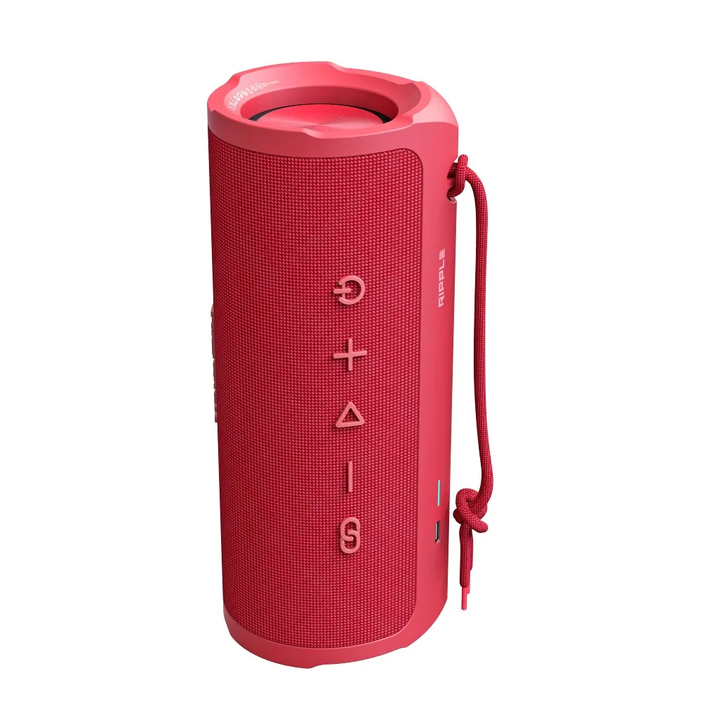 HIFUTURE wireless speaker bluetooth RIPPLE ( 20W+10W ) red - Image 2