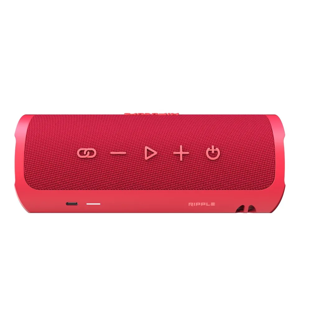 HIFUTURE wireless speaker bluetooth RIPPLE ( 20W+10W ) red - Image 8