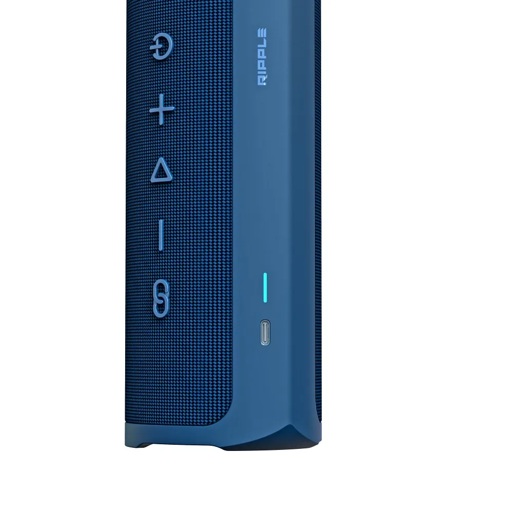 HIFUTURE wireless speaker bluetooth RIPPLE ( 20W+10W ) blue - Image 5