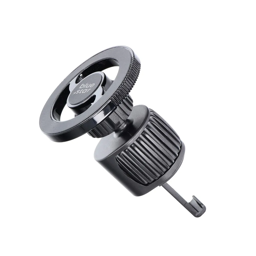 Magsafe-kompatibilis mágneses autótelefon-tartó a Blue Star Barrel szellőzőnyíláshoz, fekete - Image 9