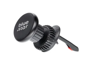 BLUE STAR SMART LOCK ROUND MAGNETIC mágneses szellőzőnyílás-tartó, fekete