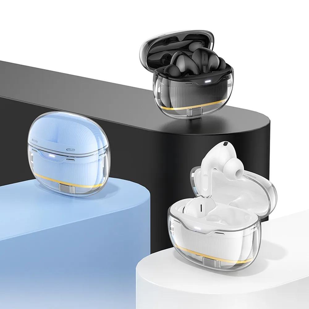 HOCO wireless earphones bluetooth TWS EW54 black - Image 4