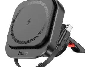 HOCO magnetic car holder for air vent compatible with MagSafe HW23 black