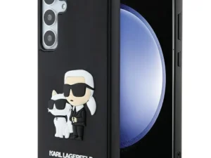 KARL LAGERFELD case for SAMSUNG S24 KLHCS24S3DRKCNK (3D RUBBER KC NFT) black