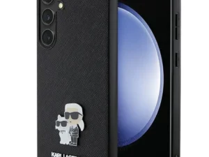 KARL LAGERFELD case for SAMSUNG S24 Plus KLHCS24MPSAKCMPK (SAFFIANO KC PIN) black