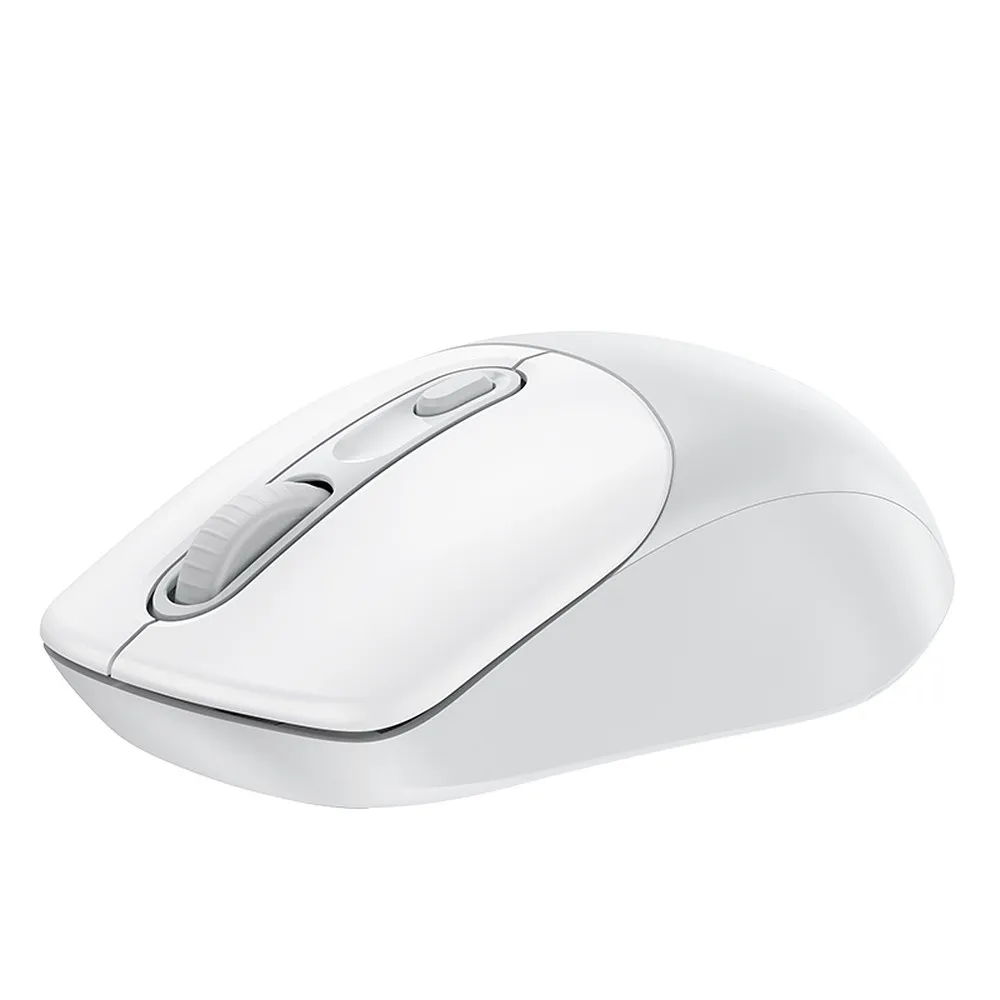 HOCO wireless computer mouse 2.4G GM28 white gray