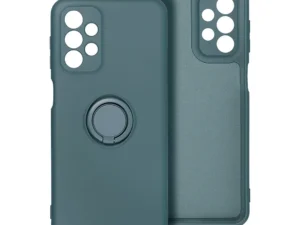 SILICONE RING case for SAMSUNG A55 5G green