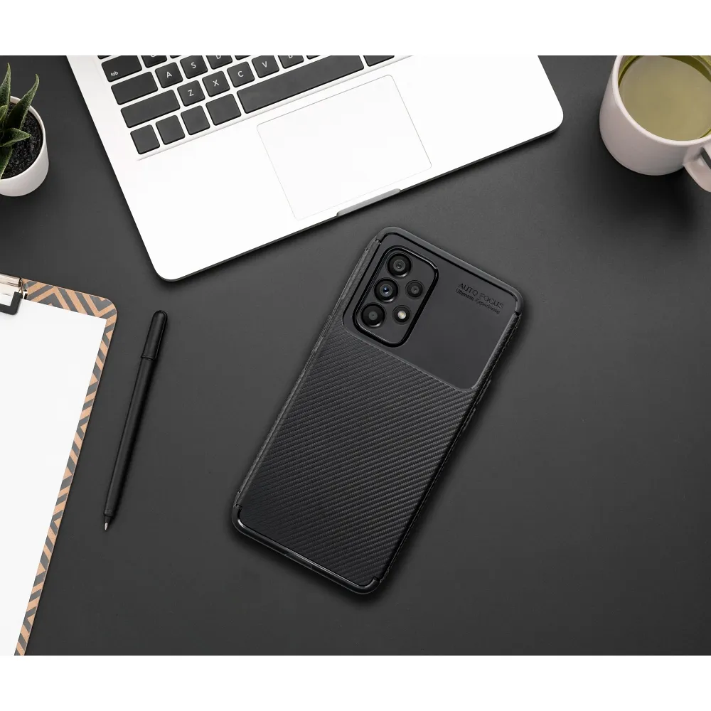 Case CARBON PREMIUM for SAMSUNG A55 5G black - Image 3