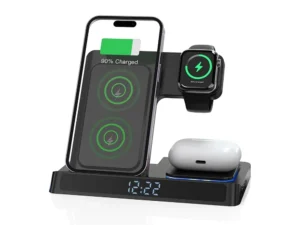 WiWU - Wireless Charger with alarm clock Wi-C006 Power Air 5in1
